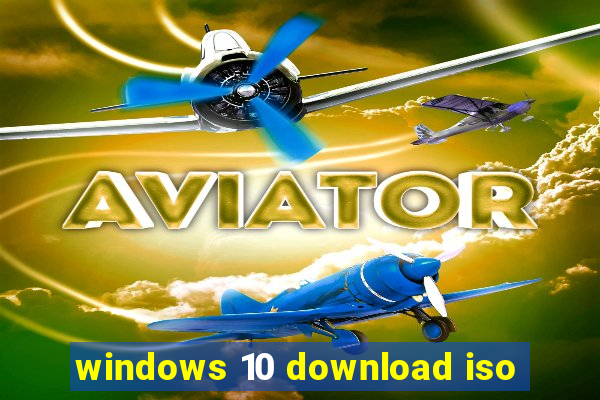 windows 10 download iso